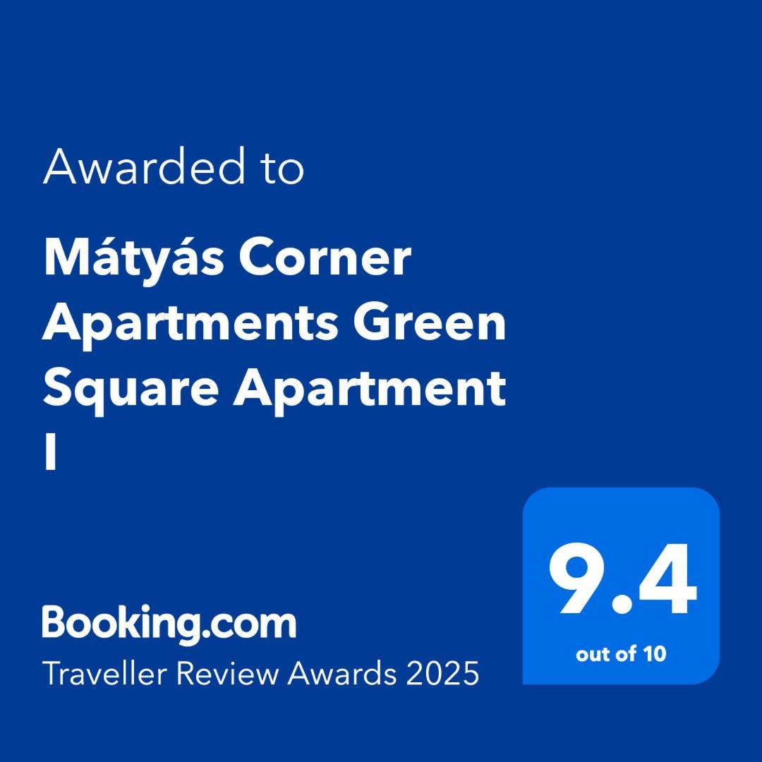 Matyas Corner Apartments Green Square Apartment I Budapest Esterno foto